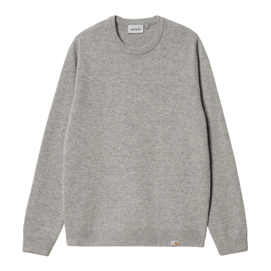 Carhartt WIP Allen Sweater | Grey Heather