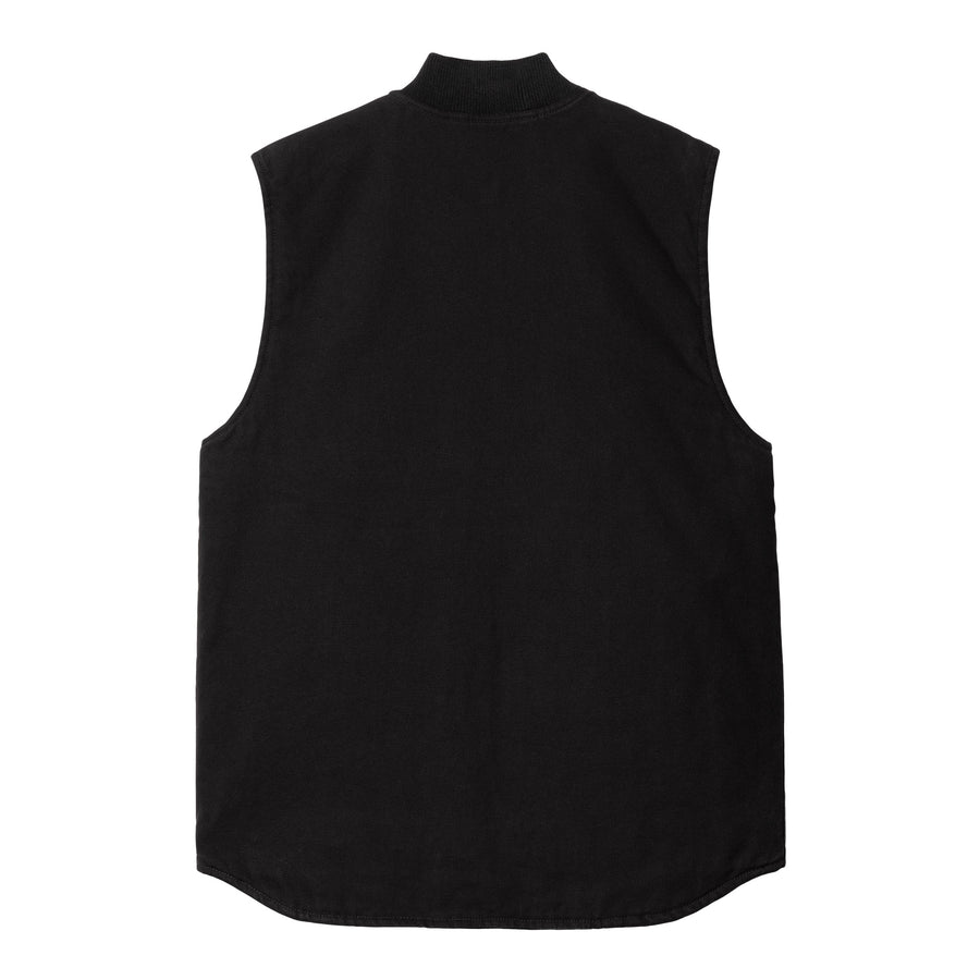 Carhartt WIP Classic Vest | Black (Heavy Stone Wash)