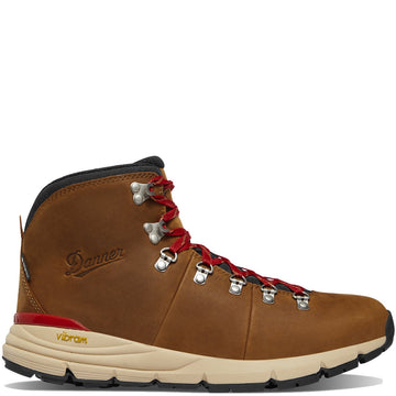 Danner Mountain 600 Leaf GTX | Grizzly Brown/Rhodo Red