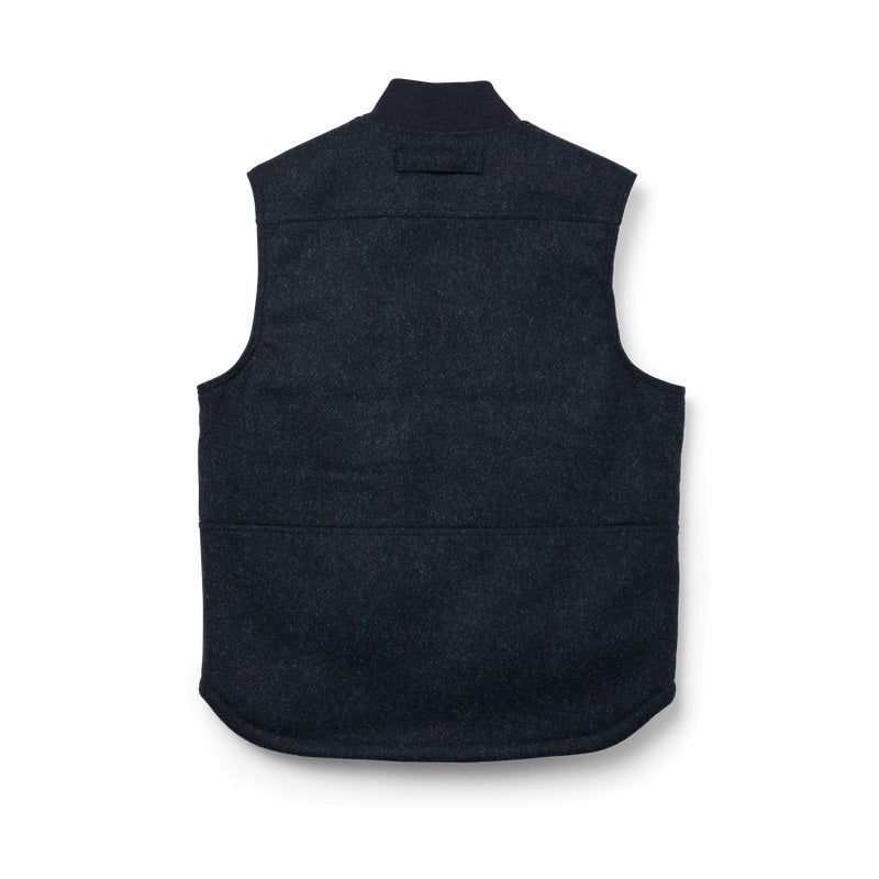 Filson Lined Mackinaw  Wool Work Vest | Charcoal