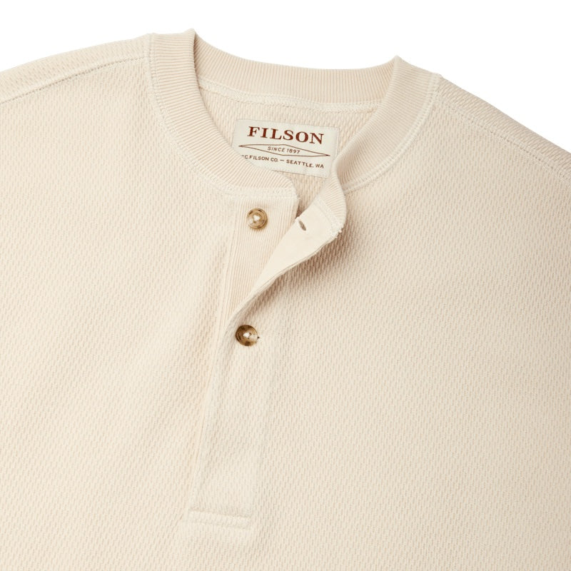Filson Waffle Knit Thermal Henley | Sand