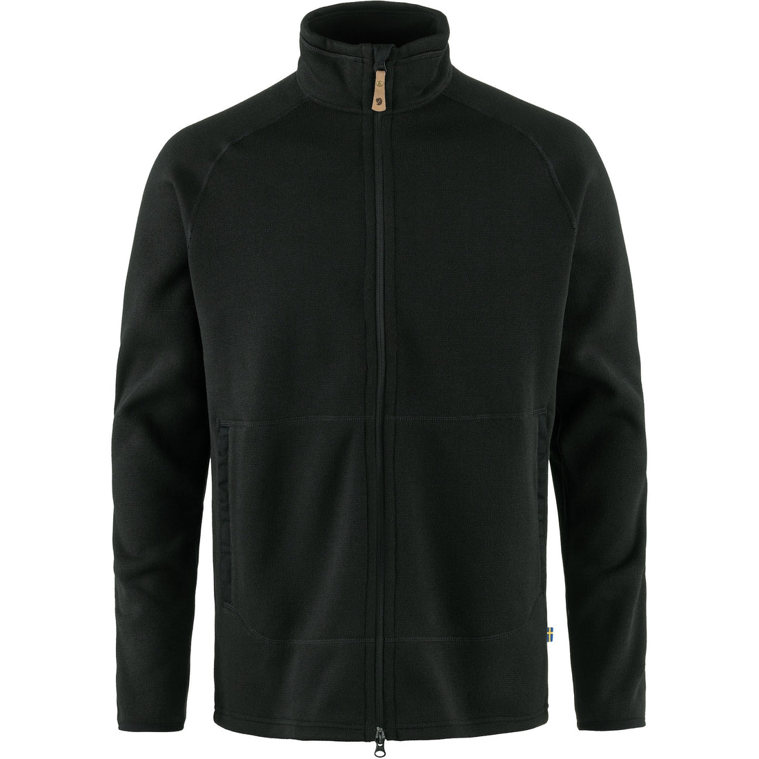Fjallraven Ovik Fleece Zip Sweater | Black