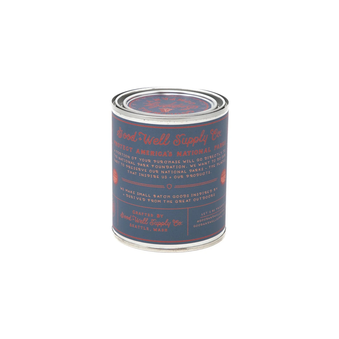 Good & Well Supply Co. National Park Soy Candle | Great Smokies