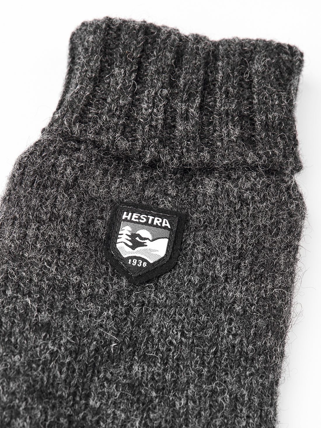 Hestra Basic Wool Gloves | Charcoal