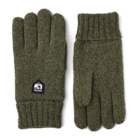 Hestra Basic Wool Gloves | Olive
