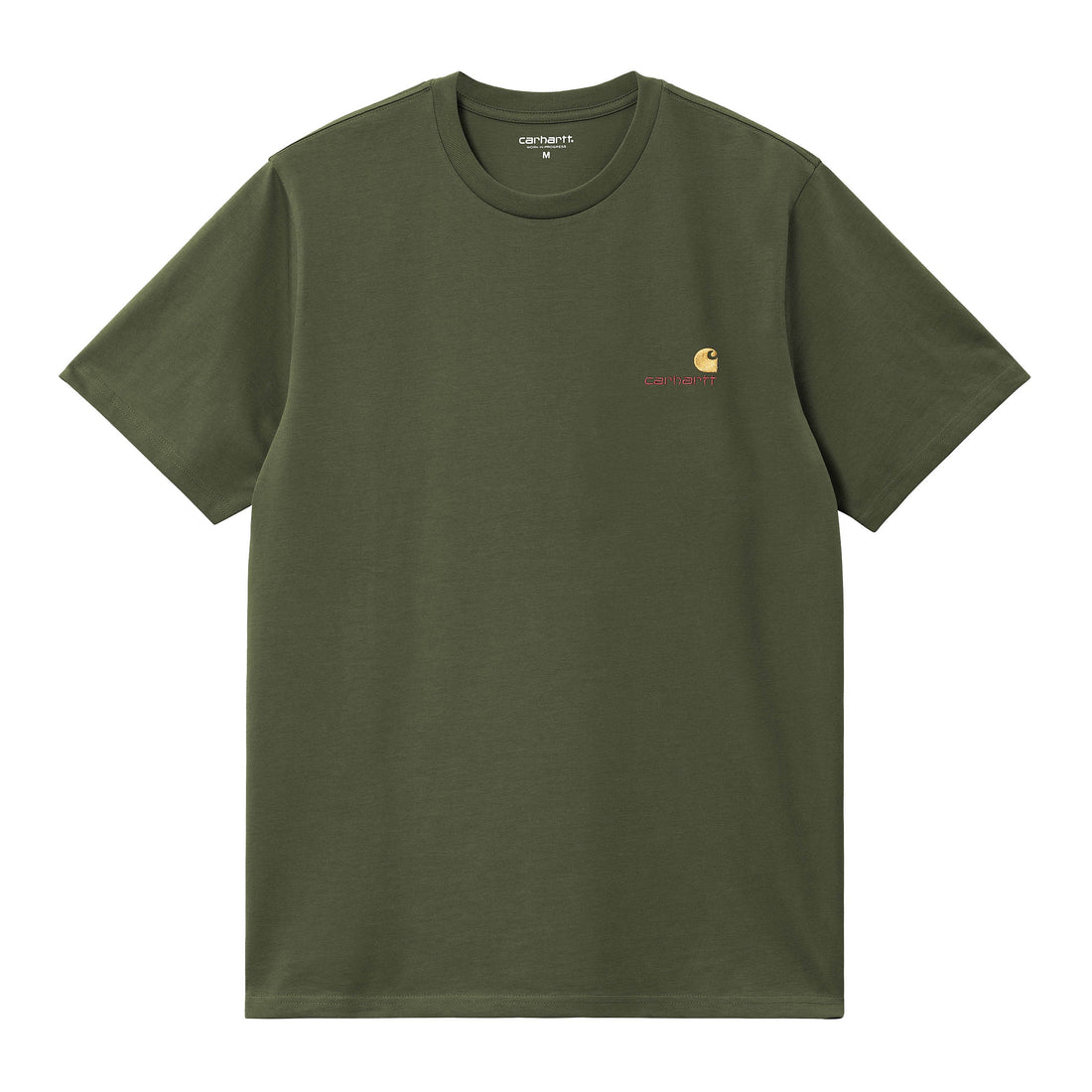 Carhartt WIP American Script T-Shirt | Tarragon