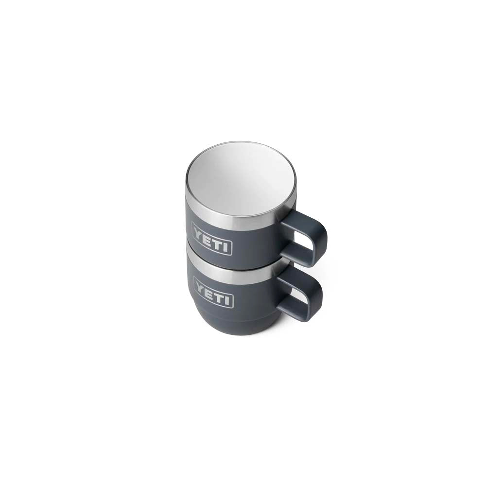 YETI Rambler 6oz Espresso Mugs x2 | Charcoal
