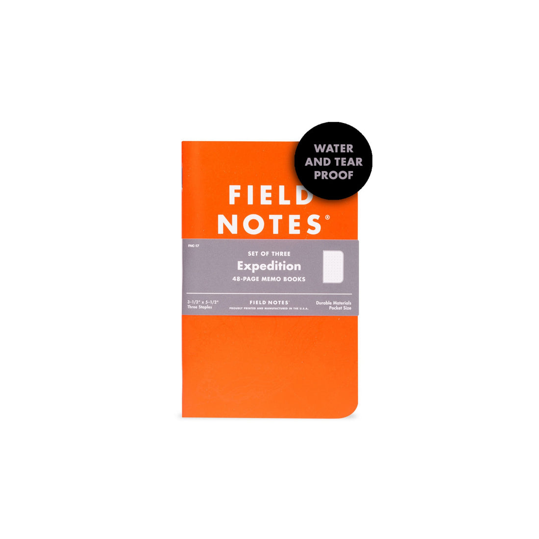 Field Notes Memo Books | Expedition (pack of 3)