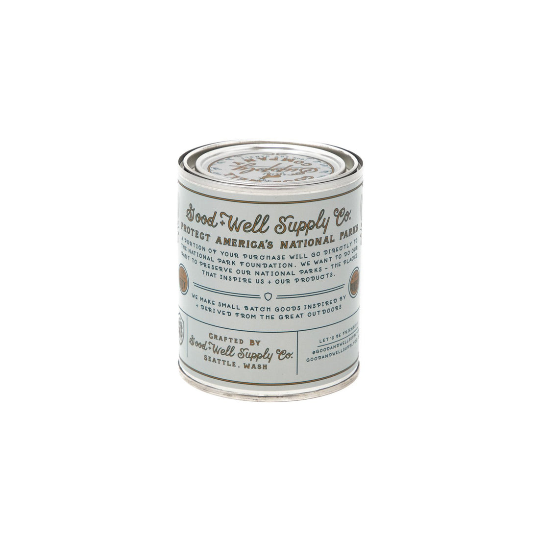 Good & Well Supply Co. National Park Soy Candle | Redwood