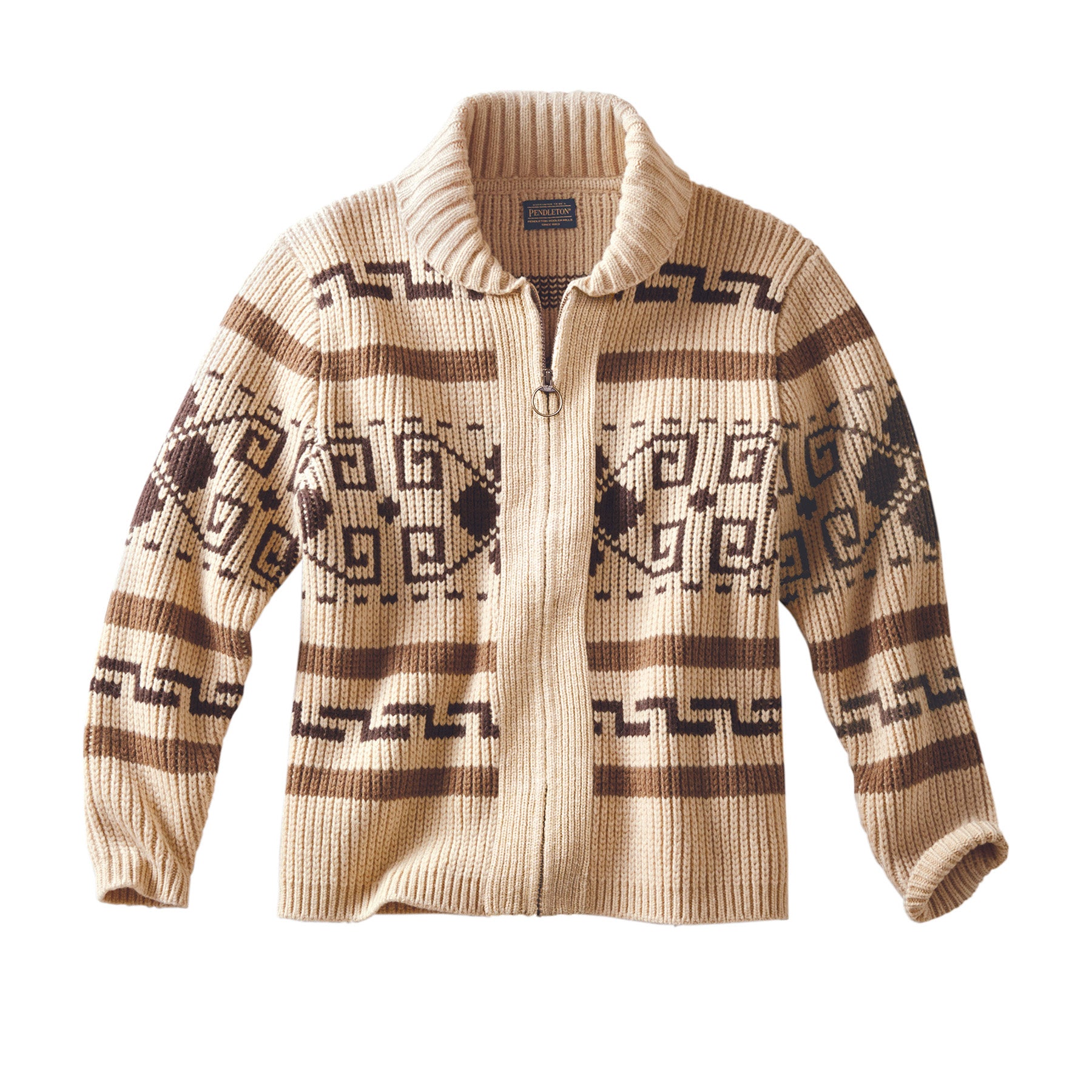 Pendleton Original Westerley Sweater | Tan & Brown – Nomad Supply Store