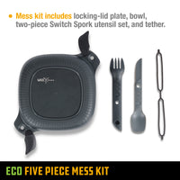 UCO Five Piece Eco Mess Kit | Midnight Grey